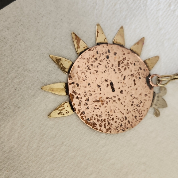 Vintage Modernist Mexican Eagle Necklace - Picture 6 of 14